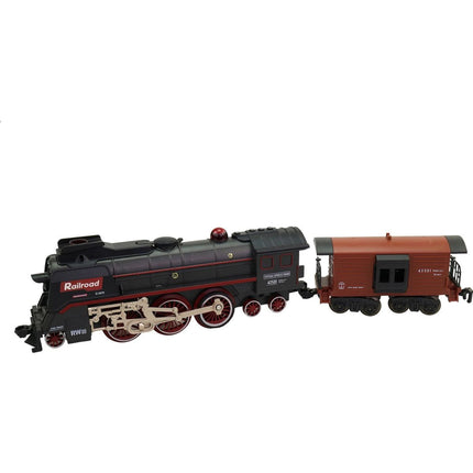 Parní vlaková souprava na baterie 68 dílků