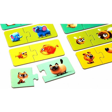 Puzzle naučné Moje rodina 20 dílků