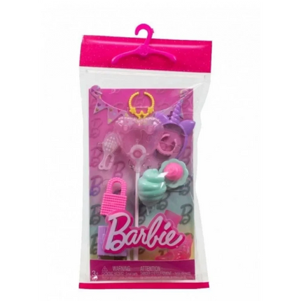 Barbie Obleček s doplňky v praktickém balení HWV73
