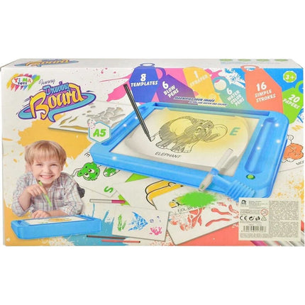 Foukací fixy s magickou tabulkou