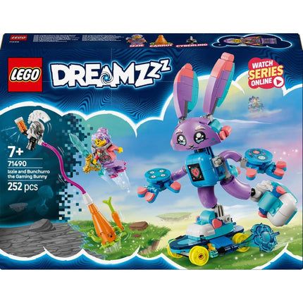 LEGO® DREAMZzz™ 71490 Izzie a herní králíček Bunchurro