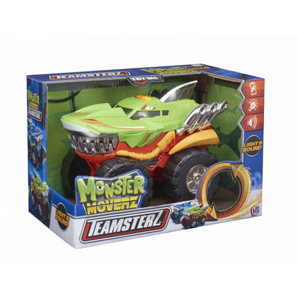 Teamsterz Žraločí auto zelené