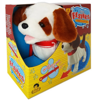 Pejsek Besinka s píšťalkou