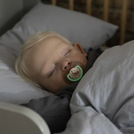 Dudlík silikonový dynamický Tie Dye 6 - 18m 2 ks holka