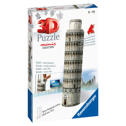 Ravensburger 3D Puzzle: Mini budova - Šikmá věž v Pise 54 dílků