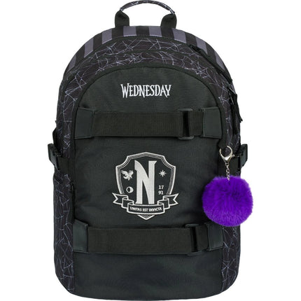 Školní batoh Skate Wednesday Nevermore
