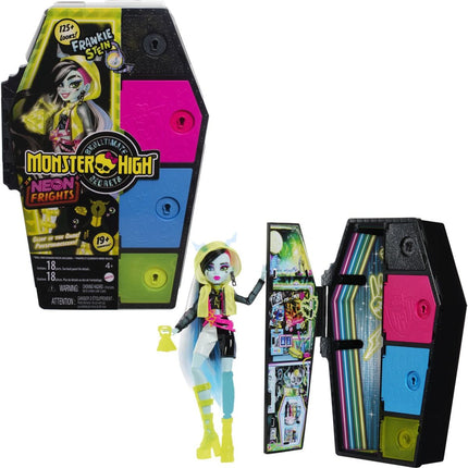 Monster High Skulltimate Secrets Panenka neon - Frankie