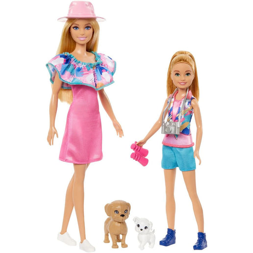 Barbie and Stacie to the Rescue dvojbalení panenek se štěnátky a doplňky