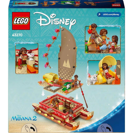 LEGO® Disney Princess™ 43270 Vaiana a dobrodružství na kánoi
