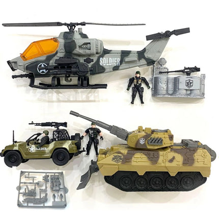 Velká vojenská sada tank