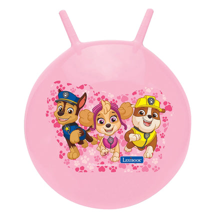 Lexibook Nafukovací skákací míč 45 cm růžový - Tlapková patrola