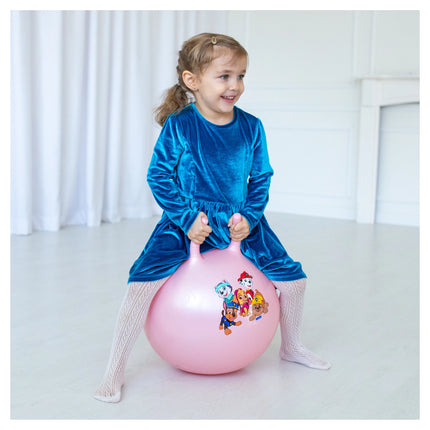 Lexibook Nafukovací skákací míč 45 cm růžový - Tlapková patrola