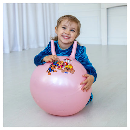 Lexibook Nafukovací skákací míč 45 cm růžový - Tlapková patrola