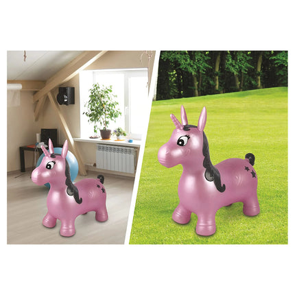 Lexibook Nafukovací skákací jednorožec