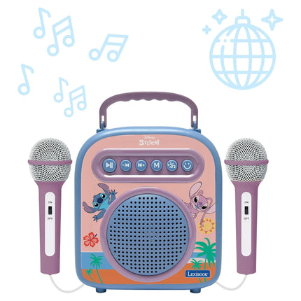 Lexibook Přenosné karaoke - Disney Stitch