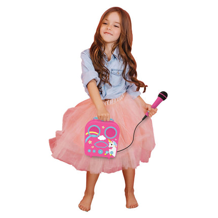 Lexibook Přenosné karaoke - Jednorožec