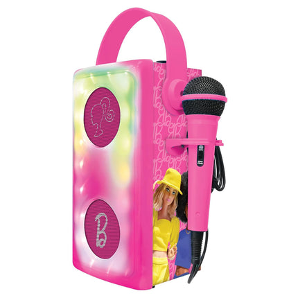 Lexibook Bezdrátový svítící reproduktor s mikrofonem - Barbie
