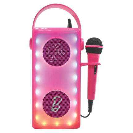 Lexibook Bezdrátový svítící reproduktor s mikrofonem - Barbie
