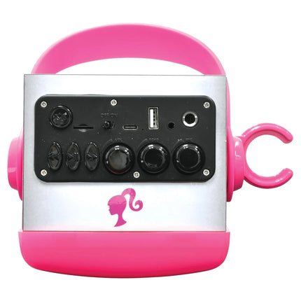 Lexibook Bezdrátový svítící reproduktor s mikrofonem - Barbie