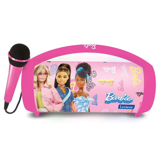 Lexibook Reproduktor s mikrofonem Boombox - Barbie