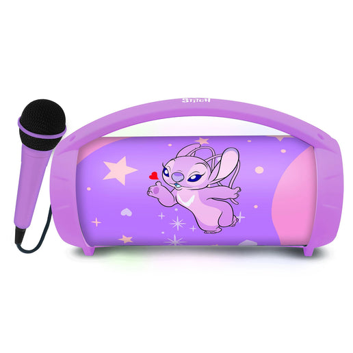 Lexibook Reproduktor s mikrofonem Boombox Angel - Disney Stitch