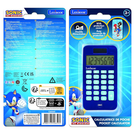 Lexibook Kapesní kalkulačka - Sonic