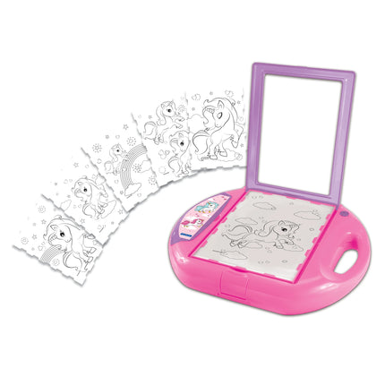 Lexibook Kreslicí projektor se šablonami - Jednorožec