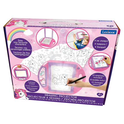 Lexibook Kreslicí projektor se šablonami - Jednorožec