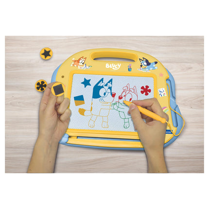 Lexibook Magnetická vícebarevná kreslicí tabulka - Bluey