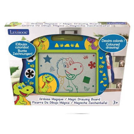 Lexibook Magnetická vícebarevná kreslicí tabulka - Dinosauři