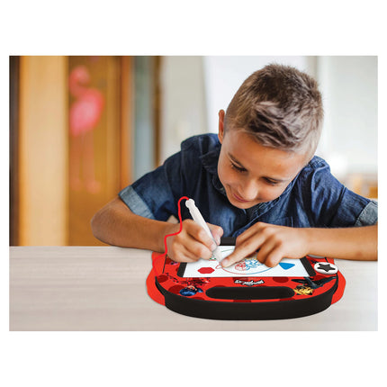 Lexibook Magnetická vícebarevná kreslicí tabulka - Miraculous: Kouzelná Beruška a Černý kocour