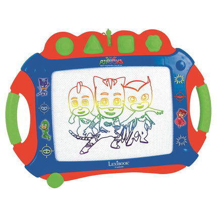 Lexibook Magnetická vícebarevná kreslicí tabulka A4 - Pyžamasky