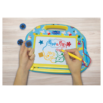 Lexibook Magnetická vícebarevná kreslicí tabulka - Prasátko Peppa