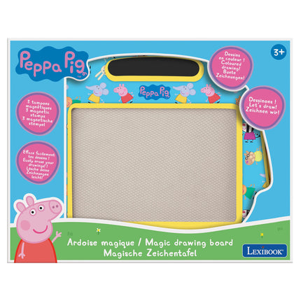 Lexibook Magnetická vícebarevná kreslicí tabulka - Prasátko Peppa