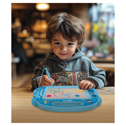 Lexibook Magnetická vícebarevná kreslicí tabulka - Šmoulové