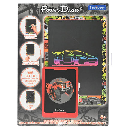 Lexibook Kreslicí tablet s E-inkem 14" s auty