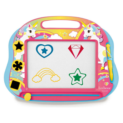 Lexibook Magnetická vícebarevná kreslicí tabulka - Jednorožec