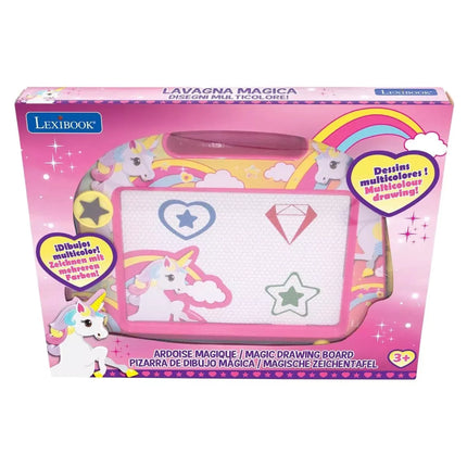 Lexibook Magnetická vícebarevná kreslicí tabulka - Jednorožec