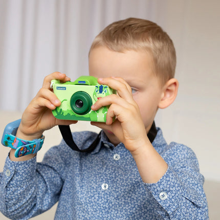 Lexibook Dětský fotoaparát a kamera s krytem - Dinosauři