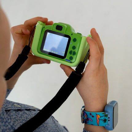 Lexibook Dětský fotoaparát a kamera s krytem - Dinosauři