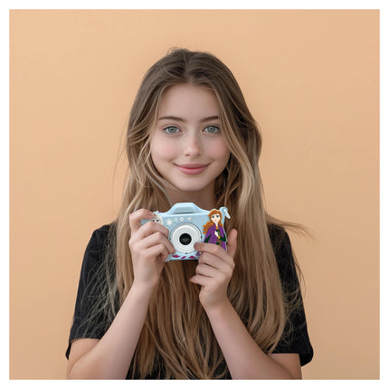 Lexibook Dětský fotoaparát a kamera s krytem - Ledové království