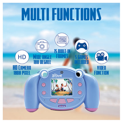 Lexibook HD kamera a fotoaparát v jednom - Disney Stitch