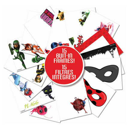 Lexibook HD kamera a fotoaparát v jednom - Miraculous: Kouzelná Beruška a Černý kocour