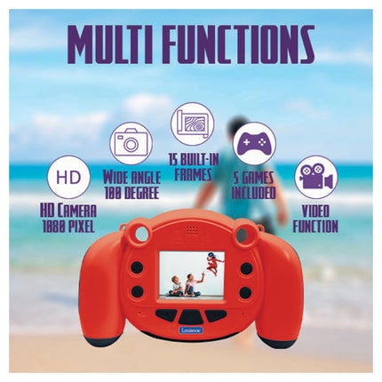 Lexibook HD kamera a fotoaparát v jednom - Miraculous: Kouzelná Beruška a Černý kocour