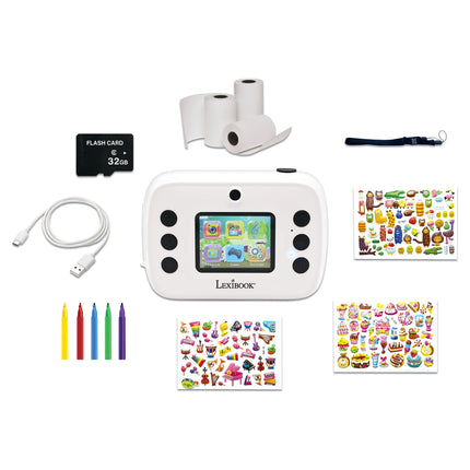 Lexibook Dětský instantní fotoaparát StarCAM s tiskárnou