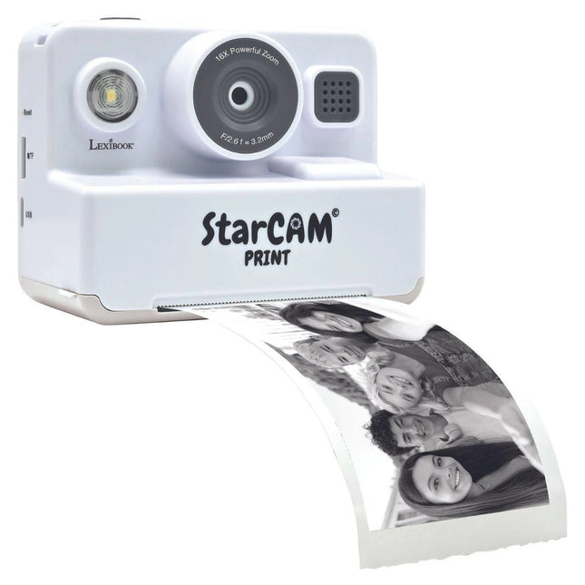 Lexibook Dětský instantní HD fotoaparát StarCAM Classic s tiskárnou