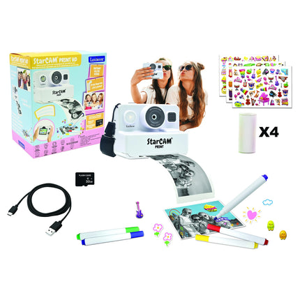 Lexibook Dětský instantní HD fotoaparát StarCAM Classic s tiskárnou