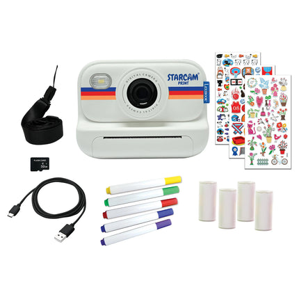 Lexibook Dětský instantní fotoaparát StarCAM se sadou