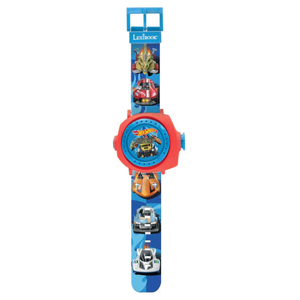 Lexibook Digitální promítací hodinky - Hot Wheels