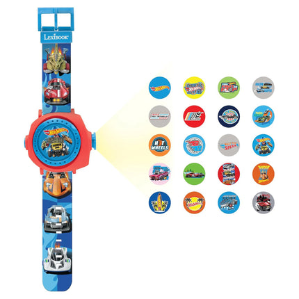 Lexibook Digitální promítací hodinky - Hot Wheels